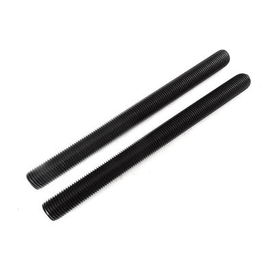 China High Carbon Steel Galvanized Metric Threaded Steel Round Rod Stainless Steel Fully Threaded Rod General Industry Rod Black for sale