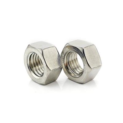 China Heavy industry wholesale price custom factory direct M6 din934 stainless steel hex nuts for sale