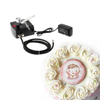 China Professional 100-250V Aluminum+Copper+Rubber+Nylon+Plastic Airbrush For Nail Art Cake Decoration for sale