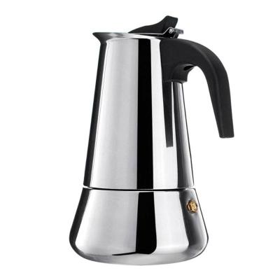 China Hot water system 100/200/300/450ml coffee maker pot, stainless steel coffee maker for sale