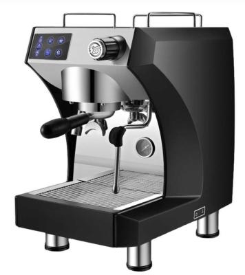 China Semi-automatic pump pressure espresso coffee maker coffee machine commercial for sale