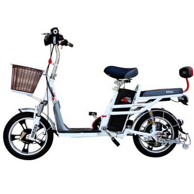 China Cheap price 48v 350W unisex electric bicycle in Shenzhen electric scooter with pedal for sale