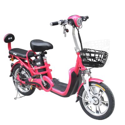 China Factory price 20inch 10 ah 350w lithium battery e-bike steel electric bike for sale