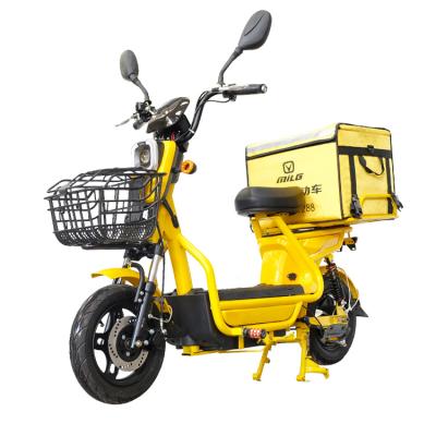 China MiLG price unisex e bike china 48v 20ah food delivery 500w unisex cargo electric scooter for sale