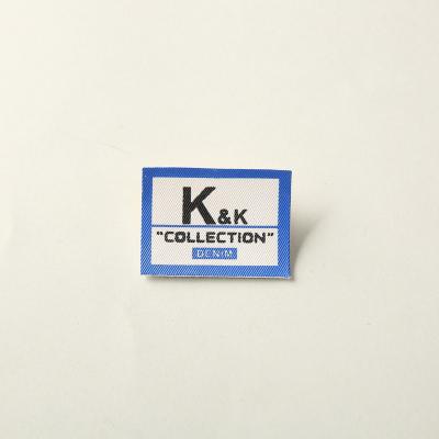 China Viable Hot Selling Textile Products Custom Apparel Logo Custom Small Size Woven Label for sale