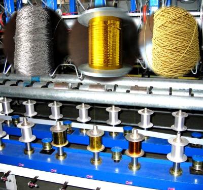 China Chat Type Metallic Yarn Tarping Hook Machine for sale