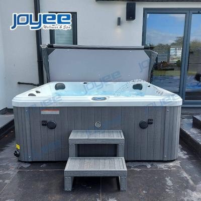 China JOYEE 5 People New Arrival Jacuzzi Massage Hot Tub Spa Modern Luxury Outdoor Whirlpool Spa Hot Tub For Balcony for sale