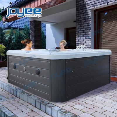 China Hot Sale JOYEE Hot Tubs Hot Tubs Modern Acrylic Whirlpool Massage Bathtub Indoor Outdoor Bathtub In Garden for sale