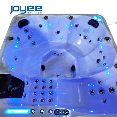 China JOYEE China factory direct outdoor massage whirlpool spa 6 people balboa modern hot tub for sale