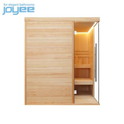 China Computer control panel JOYEE steam sauna, outdoor sauna steam room, steam and sauna for 3 person for sale