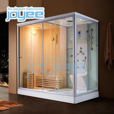 China JOYEE computer control panel manufacturer price cheap ozone sauna bath massage shower function sauna steam suit for sale