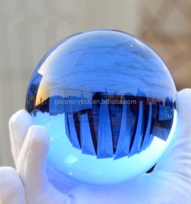 China Global Magic Fengshui Good Luck Healing Crystal Glass Ball For Glass Sphere Gifts for sale