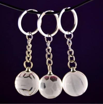 China New Cheap Crystal Ball Crystal Key Chain ZB-Y110 Glass Ball amd Beads Crystal Key Chain Wholesale Key Chain for sale