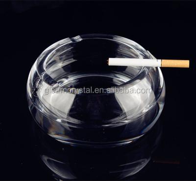 China Global unique pujiang factory supplying Crystal Glass Ashtray, glass ashtray for boutique guest room lobby for sale