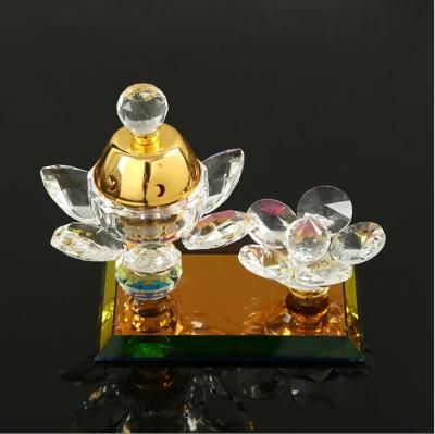 China Factory price custom manufacturer festival style wholesale romantic crystal aroma burner custom made oil burner for sale