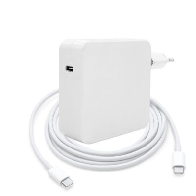 China White LAPTOP Type C USB Power Adapter Charger Laptop For Apple Macbook for sale