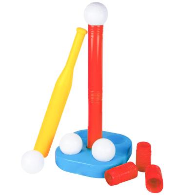 China Spliceable Detachable Baseball Toy for Kids Weightable Training Lawn Target Toss Game Indoor Outdoor Baseball Sport Set Toy for sale