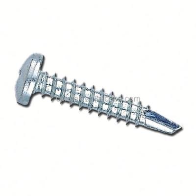 China Galvanized Din Pan White 7504 Pan Head Drilling Screws for sale