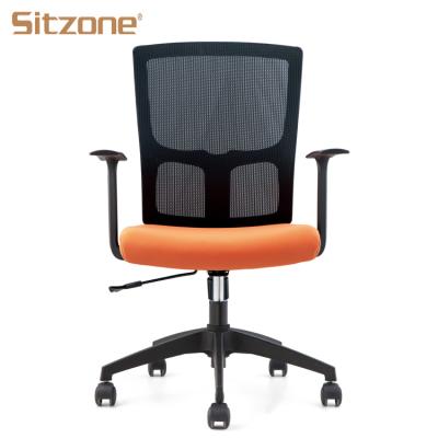 China Adjustable Office Chair Boss PP Armrest Gaming Chair Swivel Office Chairs (Height) For Workers for sale