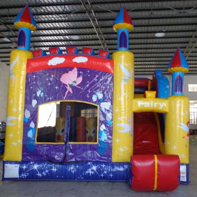 China High Quality PVC Magic Inflatable Bouncy Castle Inflatable Pink Jumping Castle For Kids for sale