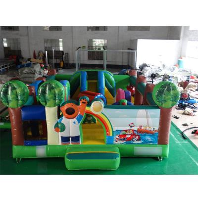 China Custom Lead Free Large Outdoor Inflatable Amusement Theme Park For Sale for sale