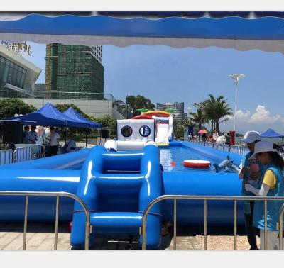 China 2020 Design Lead Free Indoor Water Park Blow Ups Inflatable Water Park Equipment For Land for sale