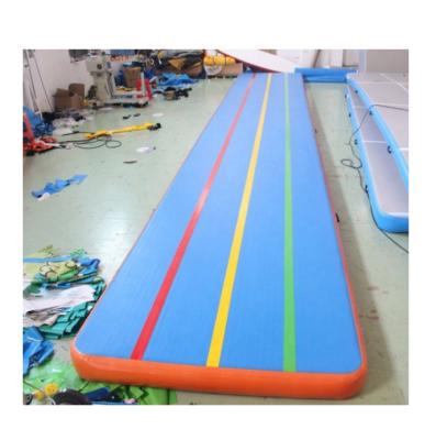 China DWF Outdoor Customized Inflatable Yoga Mat Gym Sports For Sale for sale