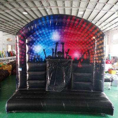 China Customized Lead Free Disco Inflatable Obstacle Course Inflatable Disco Dome Inflatable Bounce Chamber for sale