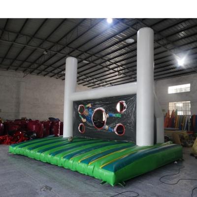 China Lead Free Outdoor Inflatable Soccer Football Goal Sport Games for sale