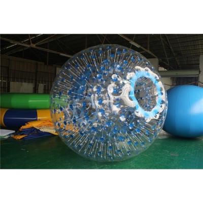 China Inflatable Zorb Ball Inflatable Snow Grass PVC Toy Solid Color Human Hamster Ball for sale