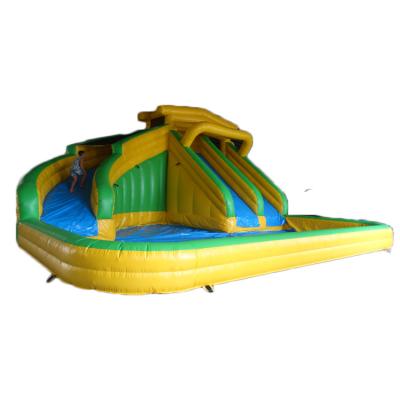 China Lead free inflatable water slide for inground pool inflatable water slide in swimming pool for sale