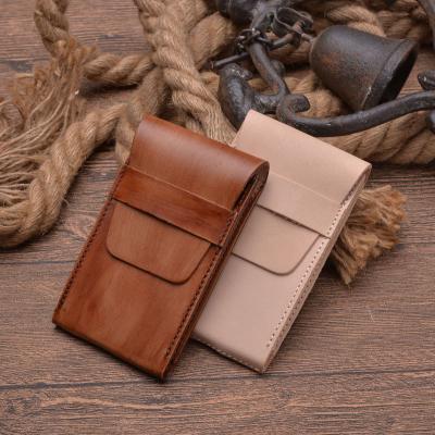 China Simple New Leather Watch Pockets Single Pocket Simple Watch Box Retro Watch Storage Bag for sale