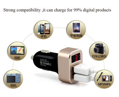 China manufacture of Customized car charger quik charge rapid charge mobile phone charger for sale