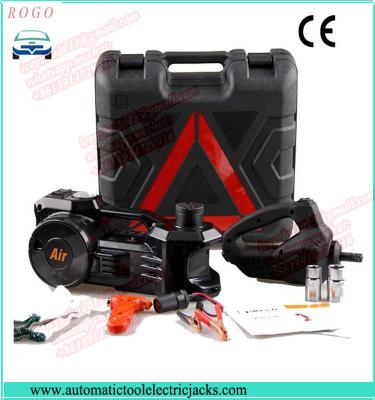 China black electric hydraulic jack with impact wrench and inflating pump for sale