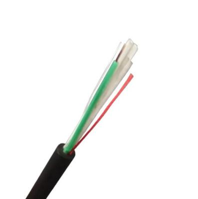 China Aerial OUFU ASU80 mini adss cable 2core 4core 6core 12core 24core ASU100 fiber optical cable China Factory ASU120 for sale