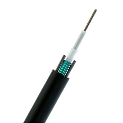 China Aerial GYXTW Outdoor Single Mode Armored Fibre Optical Cable 2 4 6 8 12 24 core OUFU Cable China Factory for sale