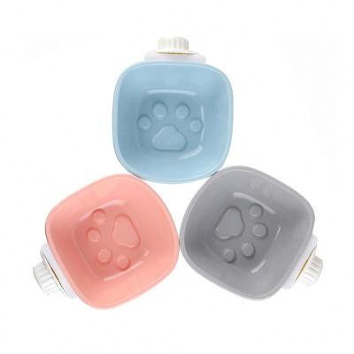 China Developing Sustainable Pet Maze Pet Claw Bowl For Healthy Food, Dogs Plastic Food Slowdown Feeder for sale