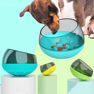 China China Factory Wholesale Plastic Slow Dog Food Bowl Anti-Clog Pet Cat Dog Bowl Slow Tumbler Anti-Clog Feeding Bowl for sale