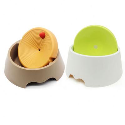 China Automatic Free Shipping Dog No Wetting Drinking Dog Cat Health Feeding Fountain Mouth Bowl Cats Dogs Feeders Bowls With Box for sale