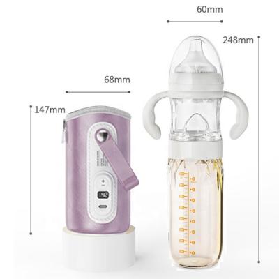 China BPA Free 240ml Winter Warmer Quick Milking Usb 3 in 1 Travel Bottle Korea Standard Baby Outdoor Portable Overnight Large for Babies for sale