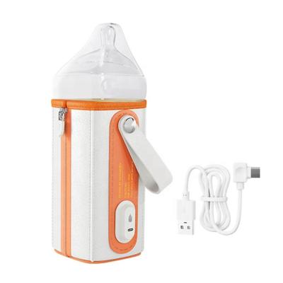 China Milk Bottle Warmer Cover For Baby Feeding Home Hot Sale Outdoor Wireless Milk Thermostat USB Filling Bag Portable Baby Bottle Warmer for sale