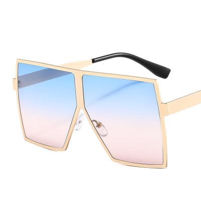 China Luxury Metal Frame Shades Women Custom Logo Fashion Sun Glasses Retro Sunglasses for sale