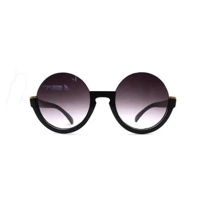 China Fashion Sunglasses Personality Sunglasses Round Half Frame Sunglasses For Women for sale