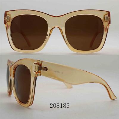 China Custom fashion sunglasses logo design your own fashion clear sunglasses with polarized lens for sale