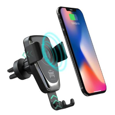 China Pad K123 Fast Wireless Car Mobile Phone Charger Wireless Charger For Samsung iPhone Charger Qi 10W Car Fast Mount Auto Mount Wireless Charger for sale