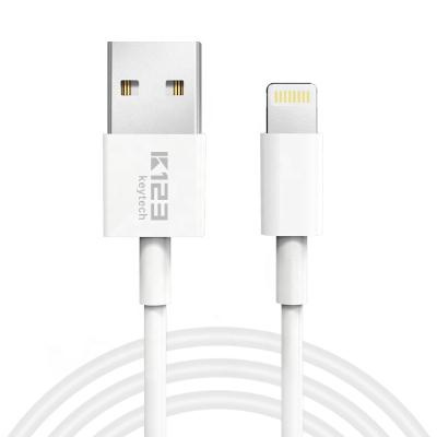 China Mobile Phone ABS Shell With Material MFi Band Certified Fast Charger Cable For iPhone USB Cable for sale