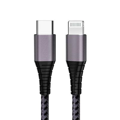 China Mobile phone authorized mfi manufacturing licensees cable usb c to mfi cable for chargers for sale