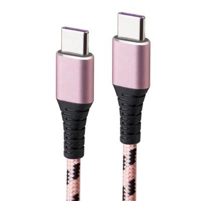 China New product type mobile phone c to usb c fast charging cable 5V 3.0A for sale