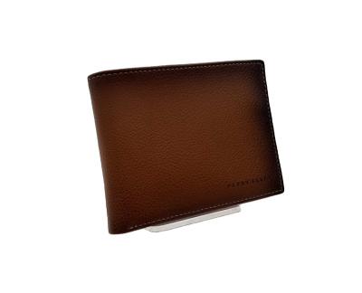 China Multifunctional Factory Front Pocket Bifold Leather Brown Wallet Vintage Purse For Men for sale