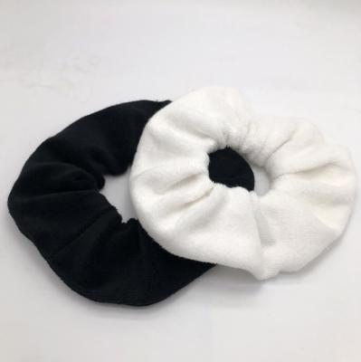 China 16cm Microfiber Cotton Towel Scrunchies Absorbent Sports Sweat Absorption Hair Scrunchies Multicolor Can Be Customized for sale